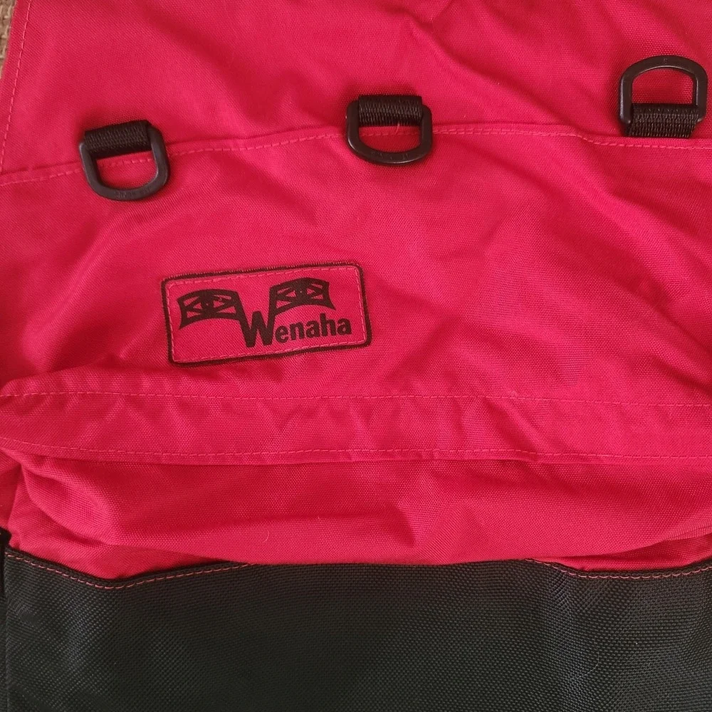 VTG Wenaha Explorer Il Dog Pack Large Red Black Hiking Backpack Saddlebag USA